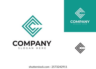 vector letter c logo premium template