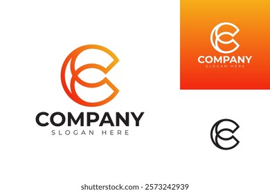 vector letter c logo premium template