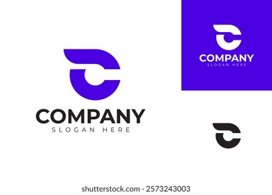 vector letter c logo premium template