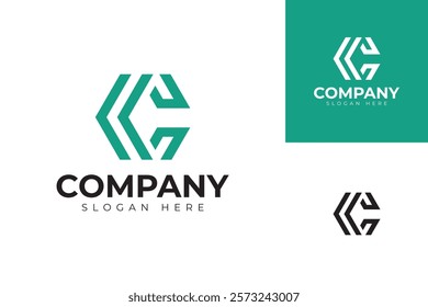 vector letter c logo premium template