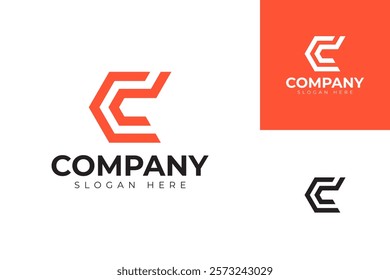 vector letter c logo premium template