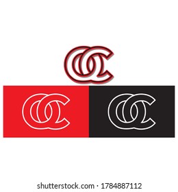 Letra vectorial CQ monograma de arte minimalista mayúscula. Vector de creativo Maze lineal para Título, Cabecera, Letras, Logotipo. Estilo de arte en línea 3D sobre fondo blanco. Diseño moderno.