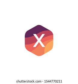 vector letter  creative and beauty background