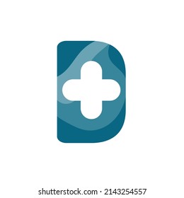 Vector Letter D Cross, Logo.