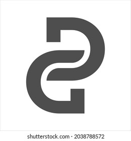 vector  letter D, G logo design template