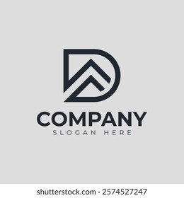 vector letter d logo premium template