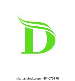 Vector Letter D logo template 