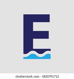 Vector Letter E Logo Design Template.
Letter E Logo. E Letter Design Vector.