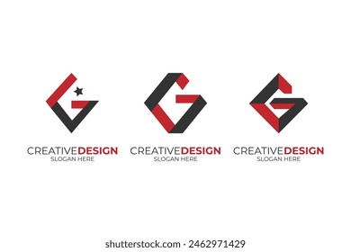 vector Letter g creative business company icon logo design