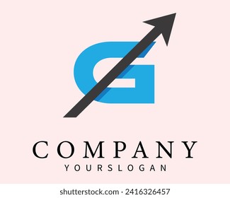 
Vector letter g logo design template.
