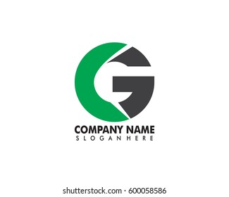 Vector letter G logo icon design template