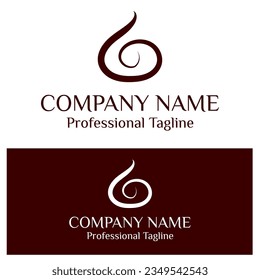 Vektor Buchstaben g Logo mit Linie Art Stil. Ideal für Ihr Firmenlogo. Modernes und einfaches Logo-Design.