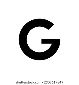 Vector Letter gg uppercase minimalist art monogram. Creative Maze vector linear for Title, Header, Lettering, Logo. Labyrinth Line art style on white background. Modern Design.