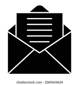  Diseño de iconos glifos de letras vectoriales
