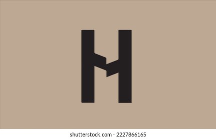 Design-Vorlage für das Logo des Vordrucks H