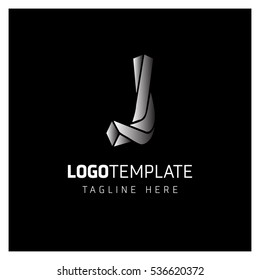 Vector Letter J Business Luxury Logo template Calligraphy template