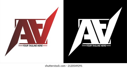 vector letter logo, for business logo, simple flat vector design
