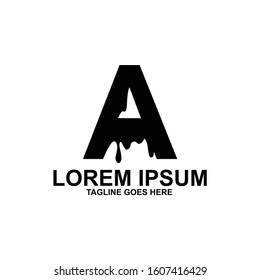 Vector Letter A Logo Icon Design Template