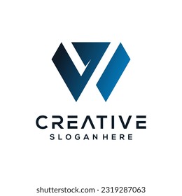 Design-Vorlage für das Vektor-Logo