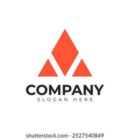 vector letter a logo premium template