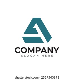 vector letter a logo premium template