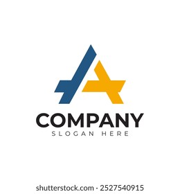 vector letter a logo premium template