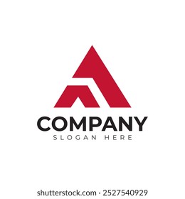 vector letter a logo premium template