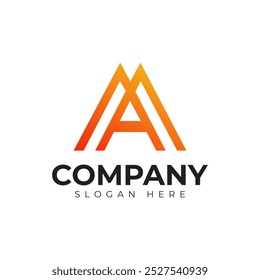 Vektor Buchstabe ein Logo Premium-Vorlage