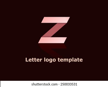 Vector letter logo template