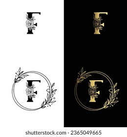 Vector letter a luxury logo