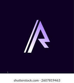 Vector letter A in modern style, created with Infinite Design. Perfect for logos, typography, posters, and other graphic design projects.