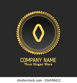 Vector Letter O Business Luxury Logo template Calligraphy template