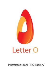 Vector Letter O Logo Design Template Icon