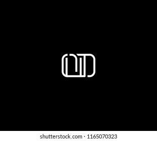 Vector Letter OD Combine Linked Modern Monogram Logo