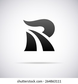 Vector Letter R Logo Icon Design Template