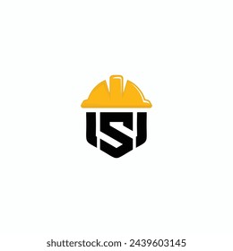 Vector letter S construction logo design template inspiration, vector illustration.