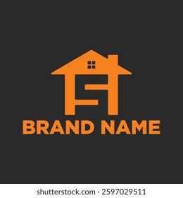 Vector letter S home logo design template inspiration, vector illustration.