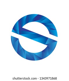 Vector Letter S Logo Design Template Icon