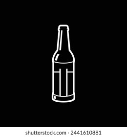 Vector letra T botella logo diseño plantilla inspiración, ilustración vectorial.