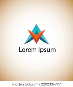 Vector letter v logo collection,illustration