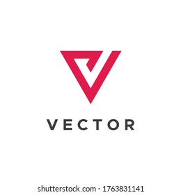 Vordruck V Logo-Vorlage