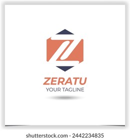 Vector letter z logo design template