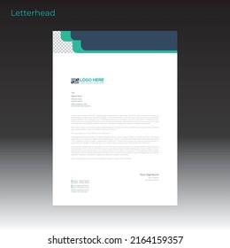 vector letterhead design for any best kind of use