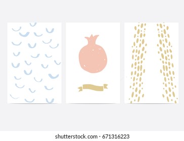 Vector lettering with flower and branches. Cute postcard with beauty illustration for prints, posters, web, phone case, scrapbook. Hello august