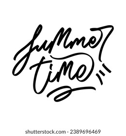 vector lettering. Inspirational typography. Motivational quote. Calligraphy postcard