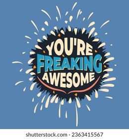 vector lettering. modern typography design perfect for social media, t shirt, poster.