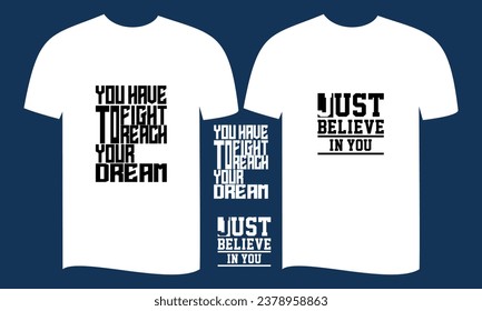 vector lettering quote typographic t-shirt design