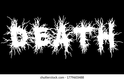 death metal font pack