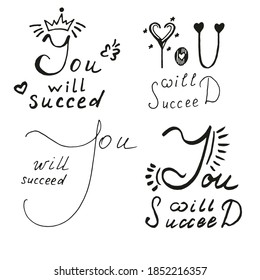 Vector lettering. You will succeed.