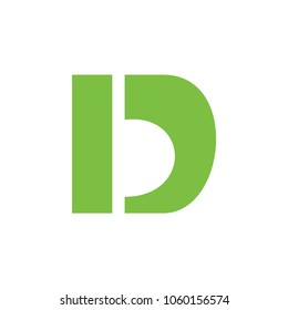 vector of letters d b logo 